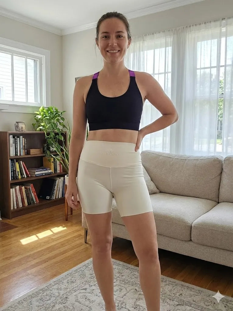 Charmosoyou High-Waisted Biker/cycling Shorts | Compression Yoga Shorts with Tummy Control