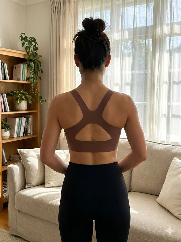 Siteileva Seamless Cloud-Soft Sports Bra | Wireless Padded Support for Yoga & Gym