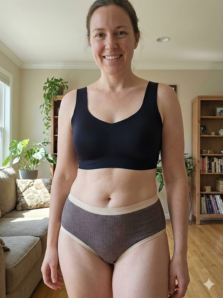 Sateileva Pack of 3 and 5 Women's Ribbed Cotton Panties | Soft Breathable Activewear Briefs with Contrast Waistband | Full Coverage Underwear for Daily Use