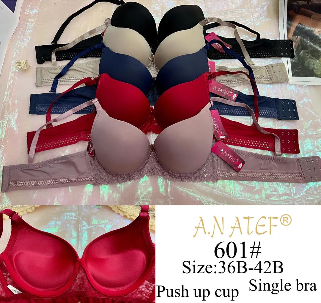 NEW Bra Women Fitness Pushup Bra for D Black White Running Crop Top Women Push up Bra