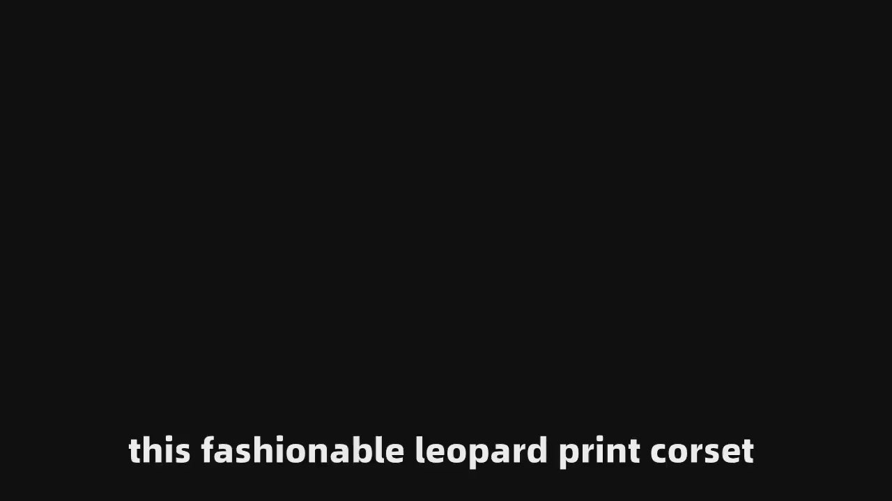Sateileva New Design Leopard Print Sexy Lingerie Set Women